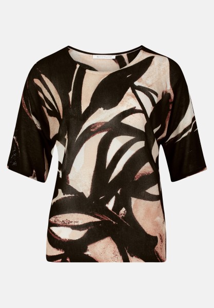 BETTY & CO Feinstrickpullover mit Print