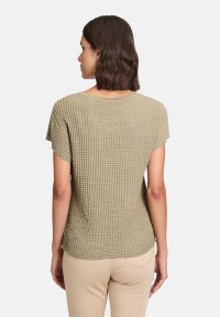 Betty Barclay Strukturshirt mit U-Boot-Ausschnitt