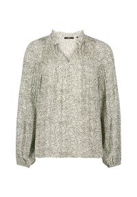 zero Bluse mit Bindedetail und Druck | Betty Barclay