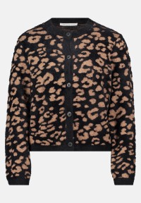 BETTY & CO Strick-Cardigan mit Jacquard
