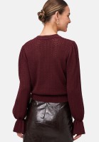 zero Pullover mit Volant-Ärmeln | Betty Barclay