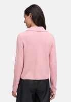 Cartoon Strick-Cardigan mit Reverskragen