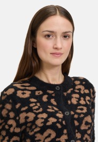 BETTY & CO Strick-Cardigan mit Jacquard