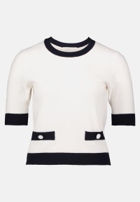 BETTY & CO Feinstrickpullover mit Rundhalsausschnitt
