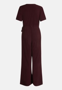 Cartoon Jumpsuit mit Bindegürtel
