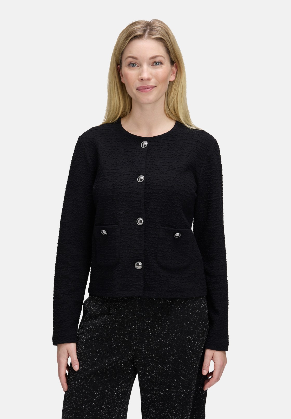 Betty Barclay Sweatjacke mit Knöpfen