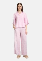 Cartoon Leinenbluse mit Kragen