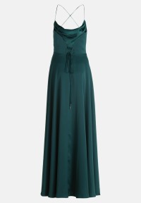 Vera Mont Abendkleid mit Wasserfallausschnitt