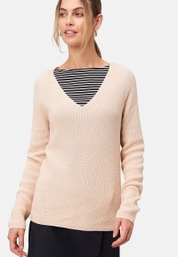 zero Strukturpullover mit V-Ausschnitt | Betty Barclay