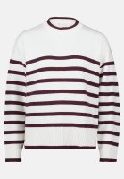 Cream/Dark Red