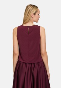 Vera Mont Blusentop im Glitzer-Look