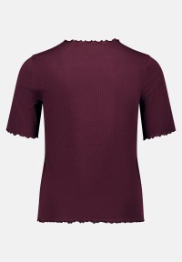 Cartoon Halbarm-Shirt mit Kragen