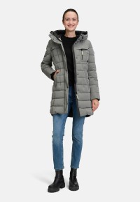 Amber & June Winterjacke mit Kapuze