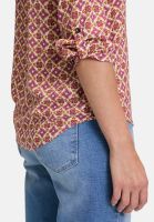 Cartoon Casual-Bluse mit Muster