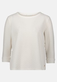 BETTY & CO Strukturshirt mit Rundhalsausschnitt