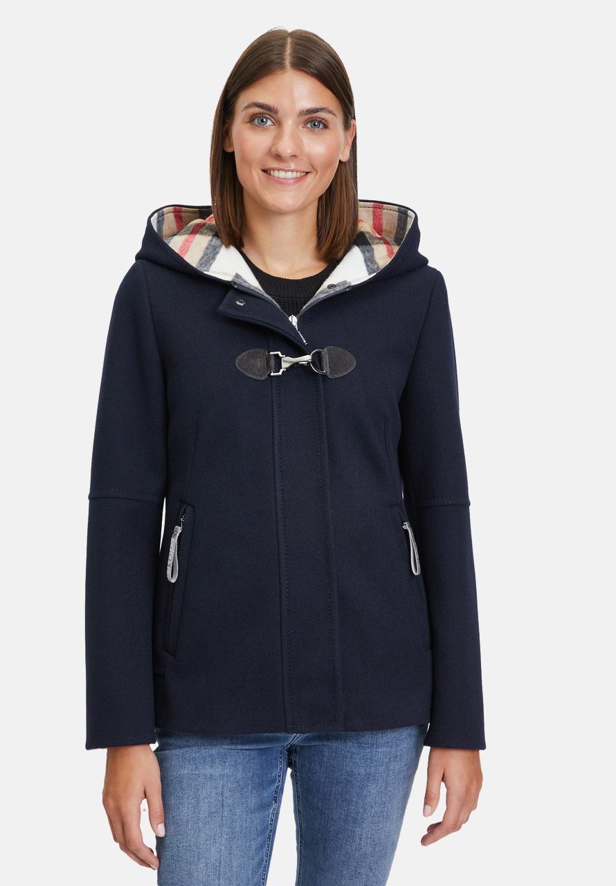 Amber & June Winterjacke mit Kapuze