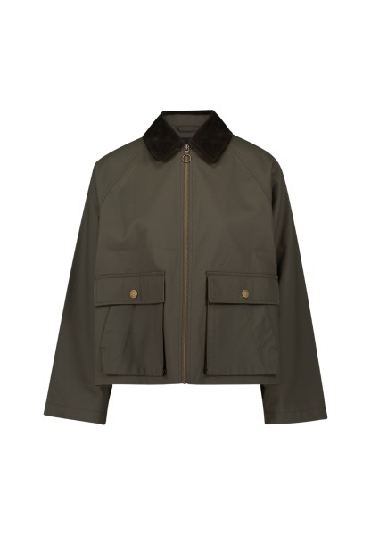 zero Jacke beschichtet mit Cordkragen | Betty Barclay