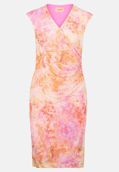 Cartoon Casual-Kleid ohne Arm