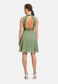 Vera Mont Cocktailkleid mit Spitzeneinsatz