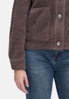 Cartoon Casual-Jacke mit aufgesetzten Taschen