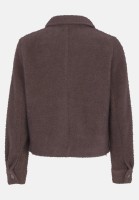 Cartoon Casual-Jacke mit aufgesetzten Taschen