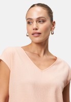 zero Plissee-Shirt mit V-Ausschnitt | Betty Barclay