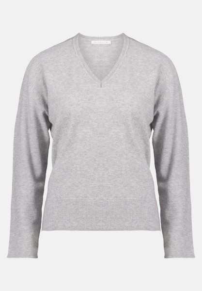 BETTY & CO Strickpullover mit V-Ausschnitt