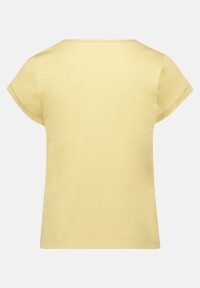 Cartoon Printshirt mit Rundhalsausschnitt