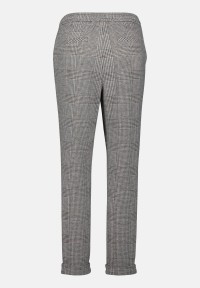 BETTY & CO Karo-Hose mit Bindegürtel