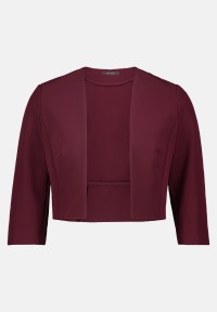 Vera Mont Bolero-Jacke mit Kellerfalten