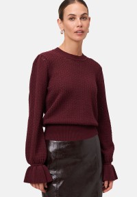 zero Pullover mit Volant-Ärmeln | Betty Barclay
