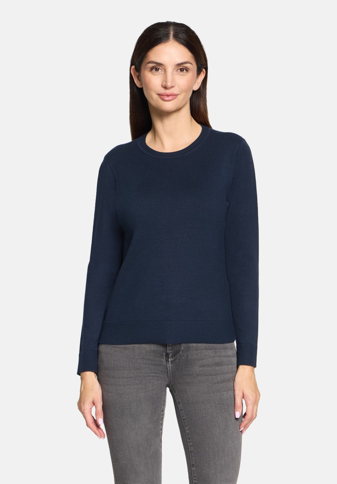 Betty Barclay Basic-Strickpullover mit Rundhalsausschnitt
