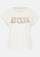 Cartoon Casual-Shirt mit Rundhalsausschnitt