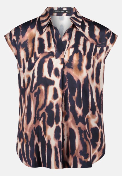 Betty Barclay Satin-Bluse mit Kragen