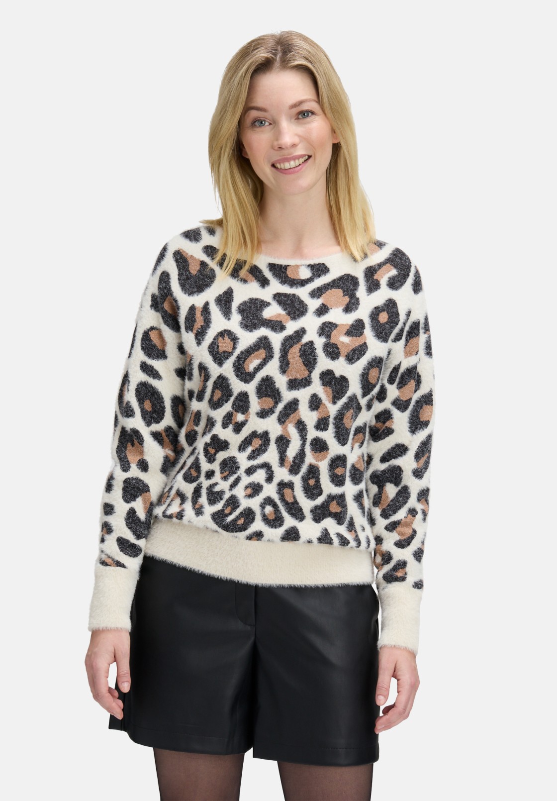 BETTY & CO Strickpullover mit U-Boot-Ausschnitt