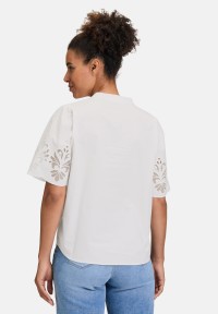 BETTY & CO Schlupfbluse mit Stickerei
