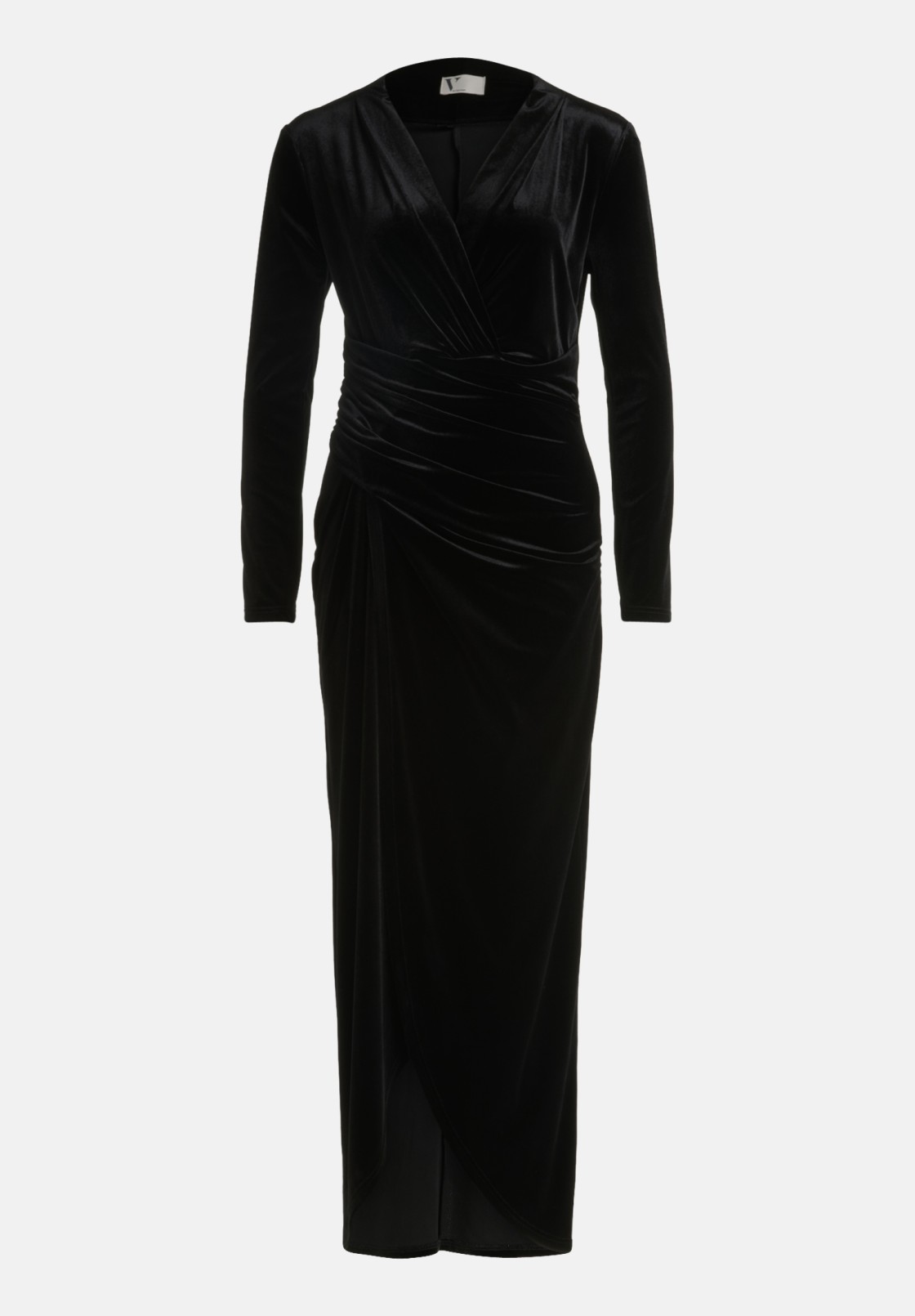 Vera Mont Abendkleid mit V-Ausschnitt
