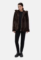 Betty Barclay Plüschjacke mit Kapuze