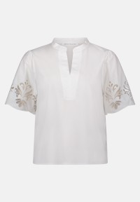 BETTY & CO Schlupfbluse mit Stickerei