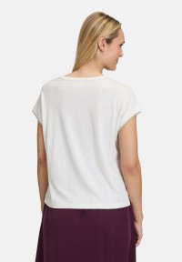 Cartoon Casual-Shirt mit Rundhalsausschnitt