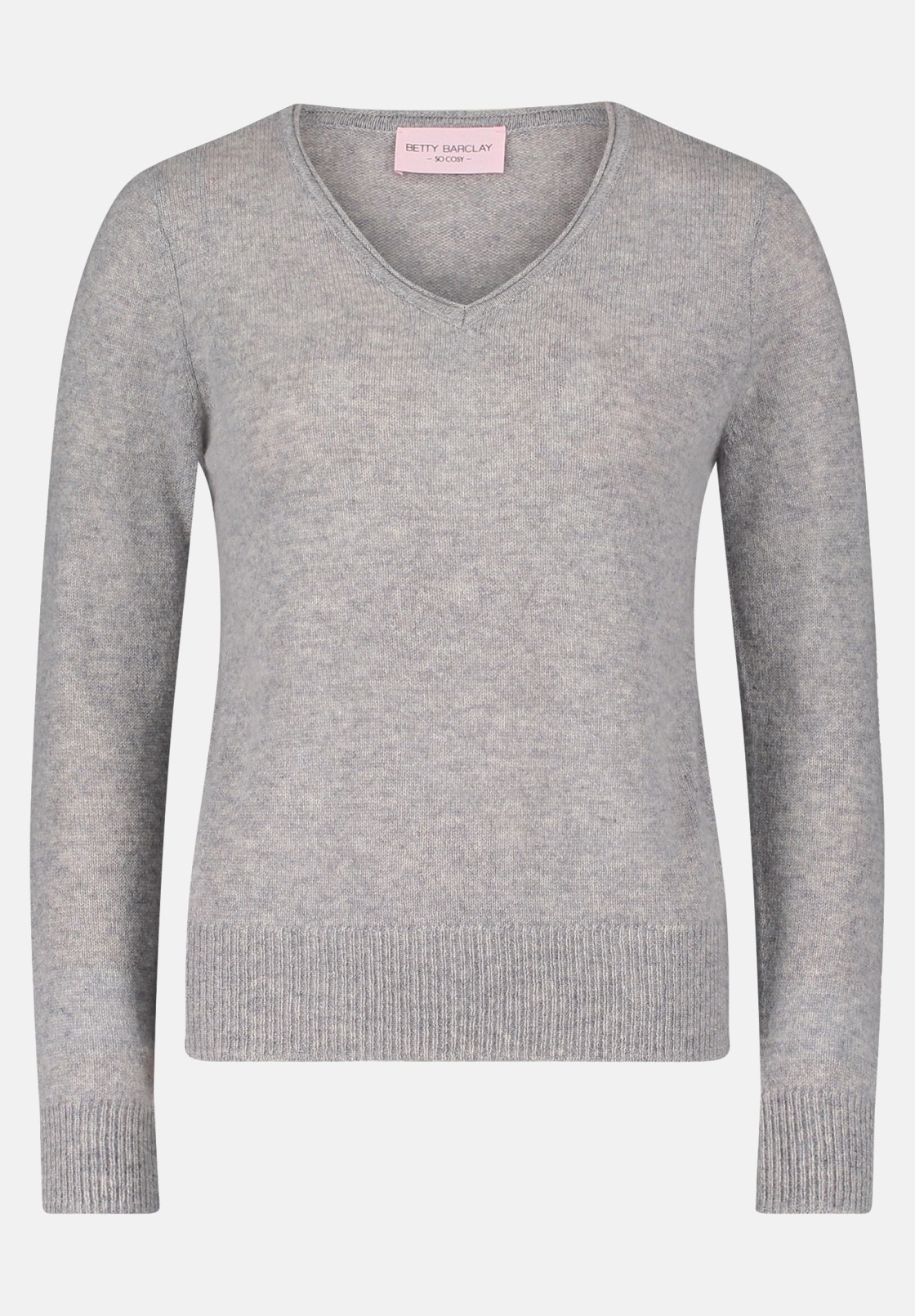 Betty Barclay Kaschmir-Pullover mit V-Ausschnitt