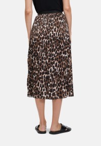BETTY & CO Plisseerock mit Animalprint