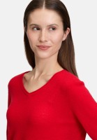 Betty Barclay Kaschmir-Pullover mit V-Ausschnitt