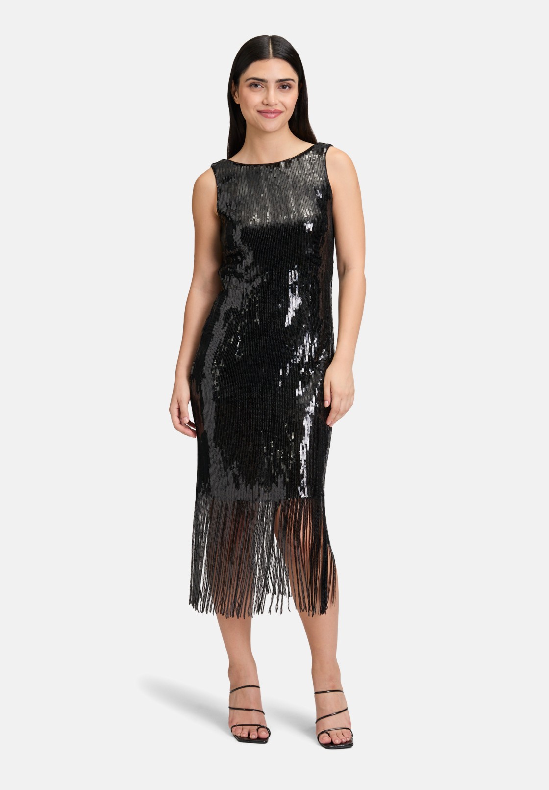 Vera Mont Abendkleid mit U-Boot-Ausschnitt