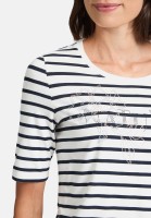 Betty Barclay Ringelshirt mit Schmucksteinen