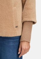 BETTY & CO Kuscheljacke mit Rippbündchen