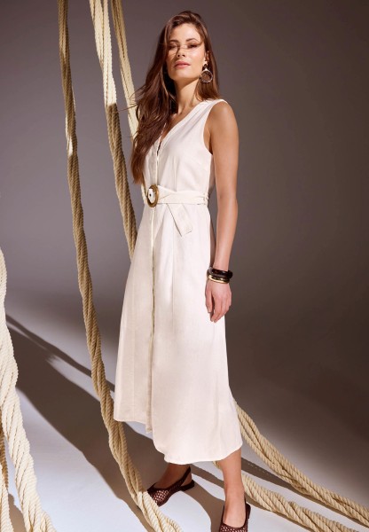 zero Midikleid mit Gürtel | Betty Barclay