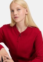 BETTY & CO Strick-Cardigan mit Reißverschluss