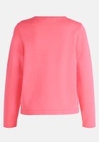 Cartoon Strickpullover mit Rundhalsausschnitt