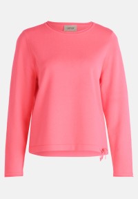 Cartoon Strickpullover mit Rundhalsausschnitt